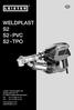 WELDPLAST S2 S2 - PVC S2 - TPO