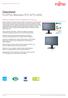 Datasheet FUJITSU Monitor P27-8 TS UHD