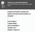 Vědecký projekt RM 06/02/10. Analýza prioritních oblastí pro českou transformační politiku na Ukrajině