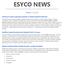 ESYCO NEWS. Verze