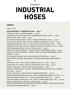 Catalog of INDUSTRIAL HOSES