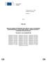 PŘÍLOHA SDĚLENÍ KOMISE EVROPSKÉMU PARLAMENTU, RADĚ, EVROPSKÉMU HOSPODÁŘSKÉMU A SOCIÁLNÍMU VÝBORU, VÝBORU REGIONŮ A EVROPSKÉ INVESTIČNÍ BANCE