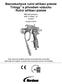 Bezvzduchová ruční stříkací pistole Trilogy s přívodem vzduchu Ruční stříkací pistole