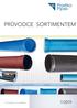 PRŮVODCE SORTIMENTEM. Ultra Solid PVC. Ultra Solid BLUE PIPE