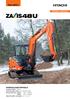 ZAXIS-6 HYDRAULICKÉ RYPADLO