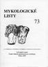 MYKOLOGICKE LIS TY 73