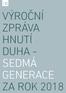 VÝROČNÍ ZPRÁVA HNUTÍ DUHA - SEDMÁ GENERACE ZA ROK 2018