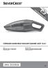 CORDLESS HAND-HELD VACUUM CLEANER SAST 18 A1