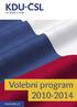 Volební program 2010-2014