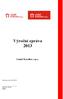 Výroční zpráva 2013 Lázně Kyselka, o.p.s.
