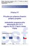 Příloha P7. Příručka pro příjemce finanční podpory projektů. Jednotného programového dokumentu pro Cíl 3 regionu NUTS 2 hlavní město Praha