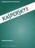 Kaspersky Internet Security 2011 Uživatelská příručka