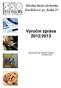 Výroční zpráva 2012/2013