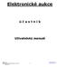 Elektronické aukce. ú č a s t n í k. Uživatelský manuál. podpora@qcm.cz www.eaukce.cz