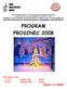 PROGRAM PROSINEC 2008