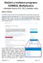 a instalace programu COMSOL Multiphysics