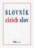 SLOVNÍK CIZÍCH SLOV T Z- 2013