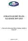 STRATEGICKÝ PLÁN LEADER 2007-2013. Návrat ke kořenům lidové kultury služeb a řemesel