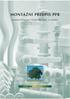 MONTÁÎNÍ P EDPIS PPR. PLASTOV POTRUBNÍ SYSTÉM PRO VODU A VYTÁPùNÍ