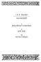 J. R. R. TOLKIEN PÁN PRSTENŮ I SPOLEČENSTVO PRSTENU II DVĚ VĚŽE III NÁVRAT KRÁLE