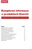 Komplexní informace o produktech Enervit