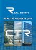 eal estate REALITNÍ PROJEKTY 2015