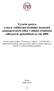 Výroční zpráva o stavu vzdělávání úředníků územních samosprávných celků v oblasti zvláštních odborných způsobilostí za rok 2009
