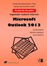 Microsoft Outlook 2013 organizátor osobních informací