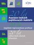 20 let. Asociace českých pojišťovacích makléřů. úspěšné reprezentace profese. odborných služeb klientům