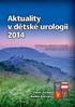 Aktuality v dětské urologii 2014