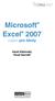 Microsoft. Excel 2007. nejen pro školy. Karel Klatovský Pavel Navrátil. Vzdìlávání, které baví www.computermedia.cz. Nakladatelství a vydavatelství R