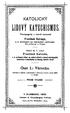 KATOLICKY. Paedagogicky a časově spracoval. František Spirago, c. k. professor na německém gymnasiu Na příkopě v Praze. Přeložil dle V.
