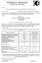 Prohlášení o vlastnostech. PD-70.A5 1.2/01-2013