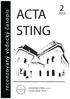 AKADEMIE STING, o. p. s., soukromá vysoká škola v Brně Stromovka 1, 637 00 Brno IČ: 26 23 96 04. Bc. Michal Kuneš