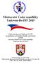 Mistrovství České republiky Taekwon-Do ITF 2015