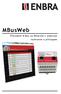 MBusWeb. Převodník M-Bus na Ethernet s webovým rozhraním a přístupem