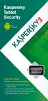 Kaspersky Tablet Security