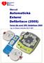 Manuál Automatická Externí Defibrilace (2005)