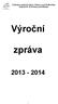 Základní umělecká škola Rožnov pod Radhoštěm Pionýrská 20, 756 61 Rožnov pod Radhoštěm. Výroční. zpráva