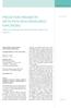 Prediktivní parametry metastatického renálního. karcinomu. Predictive parameters of metastatic renal cell cancer. Ces Urol 2014; 18(2): 101 111