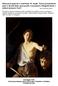 Caravaggio 1610. Zobrazení představy autora, jak to bylo s Davidem a Goliášem. Technika šerosvit. (text a foto Karel Horký)