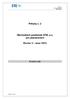 Příloha č. 2. Obchodních podmínek OTE, a.s. pro plynárenství. Revize 3 únor 2012