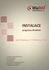 INSTALACE. programu WinDUO. pod Windows 7 / Windows Vista. ČAPEK-WinDUO, s.r.o.