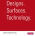 Designs. Surfaces. Technology.