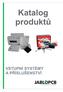 Katalog produktù VSTUPNÍ SYSTÉMY A PØÍSLUŠENSTVÍ