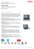 Data Sheet Fujitsu LIFEBOOK E781 Notebook