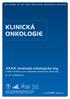 THE JOURNAL OF THE CZECH AND SLOVAK ONCOLOGICAL SOCIETIES. XXXIX. brněnské onkologické dny