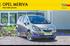 OPEL MERIVA. Uživatelská příručka