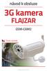 návod k obsluze 3G kamera FLAJZAR GSM-CAM2 Český výrobek