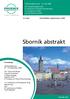 Sborník abstrakt. Proceedings. České Budějovice 8 th - 10 th September 2004